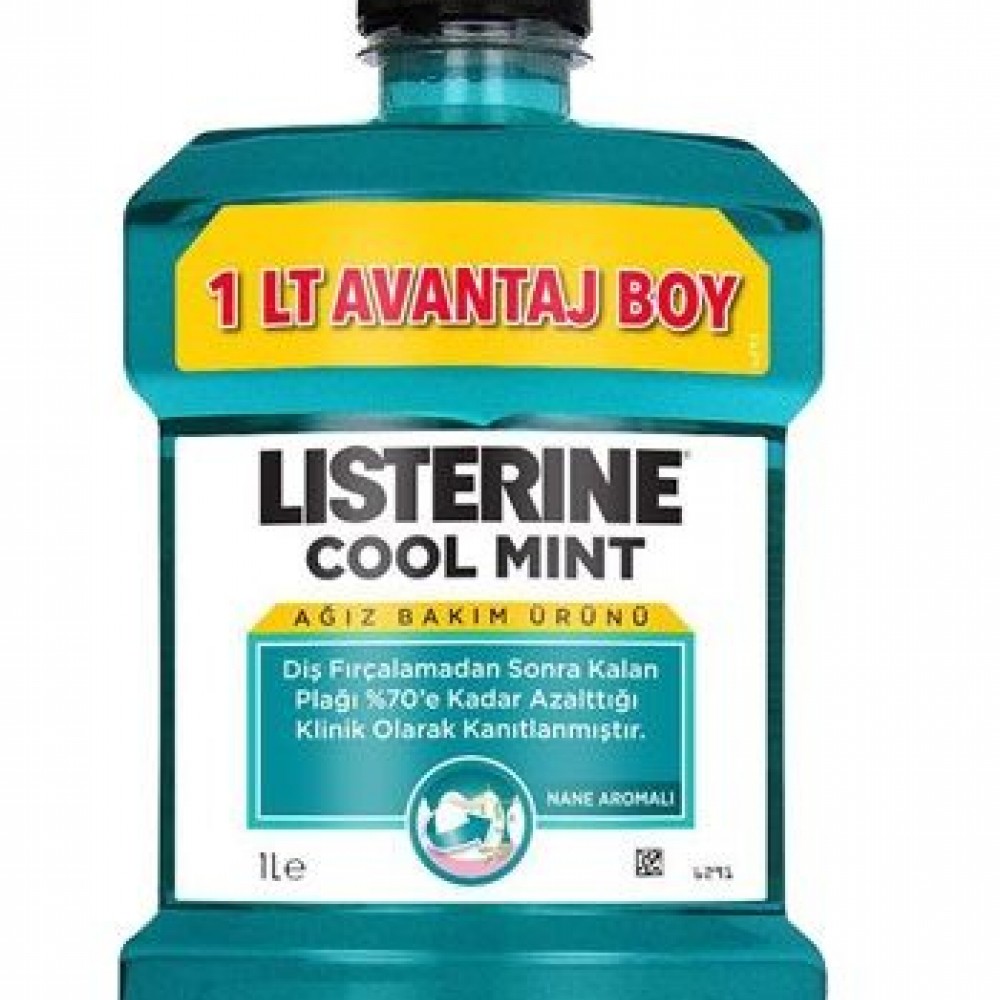 Listerine Cool Mint Nane Aromali 1 Lt Listerine Cool Mint Nane Aromali 1 Lt