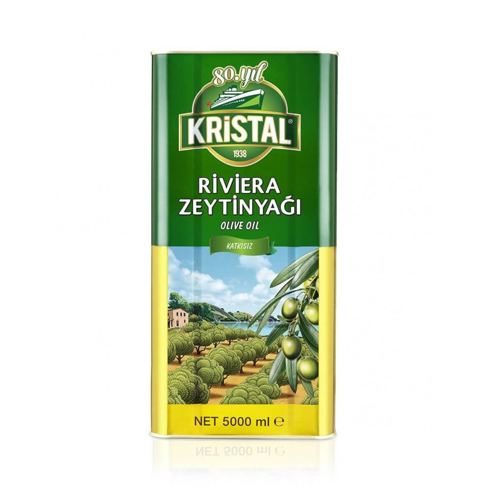 Kristal Riviera Zeytinyağı 5 Lt