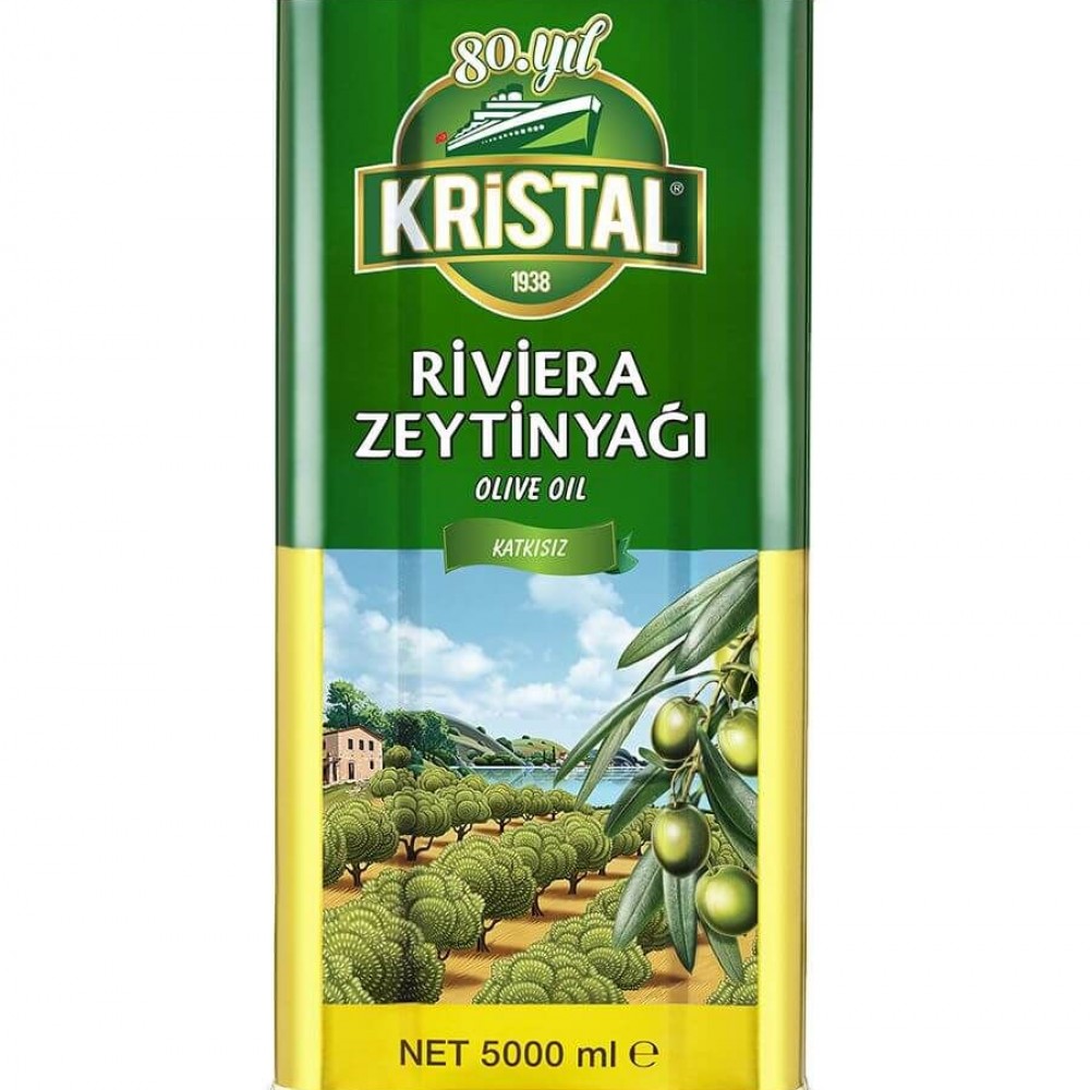 Kristal Riviera Zeytinyağı 5 Lt Kristal Riviera Zeytinyağı 5 Lt